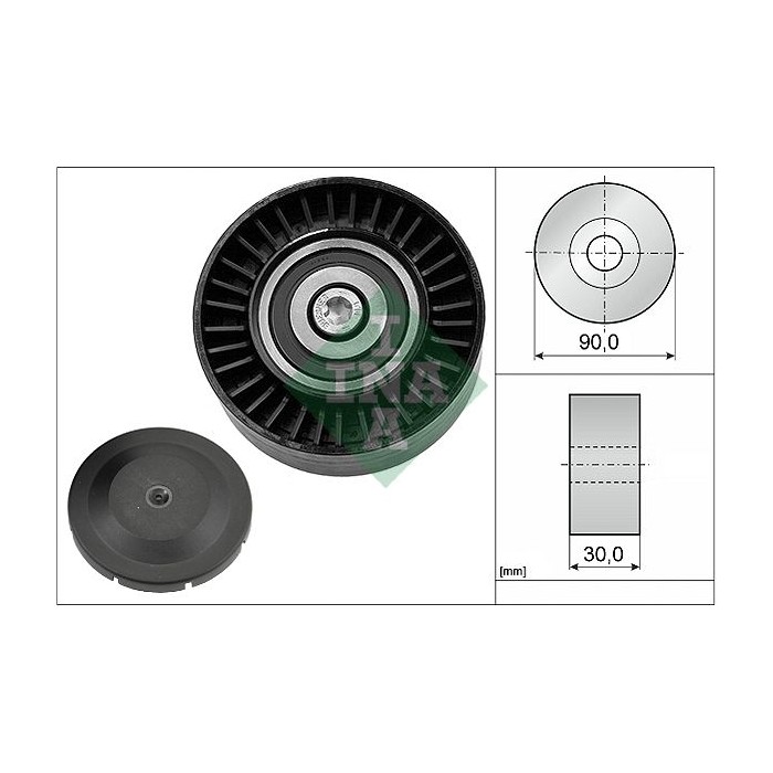 INA Umlenk-Führungsrolle, Keilrippenriemen 532051410