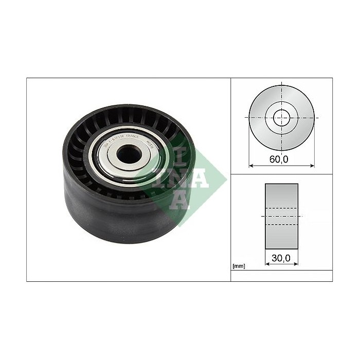 INA Umlenk-Führungsrolle, Keilrippenriemen 532053410