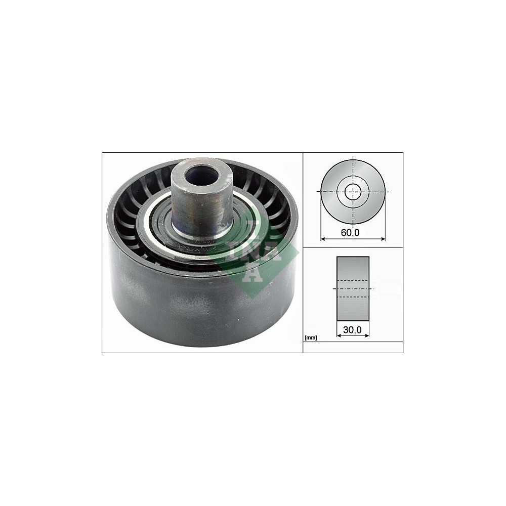 INA Umlenk-Führungsrolle, Keilrippenriemen 532053810