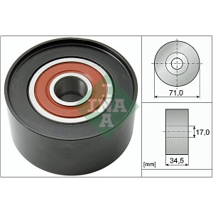 INA Umlenk-Führungsrolle, Keilrippenriemen 532054210