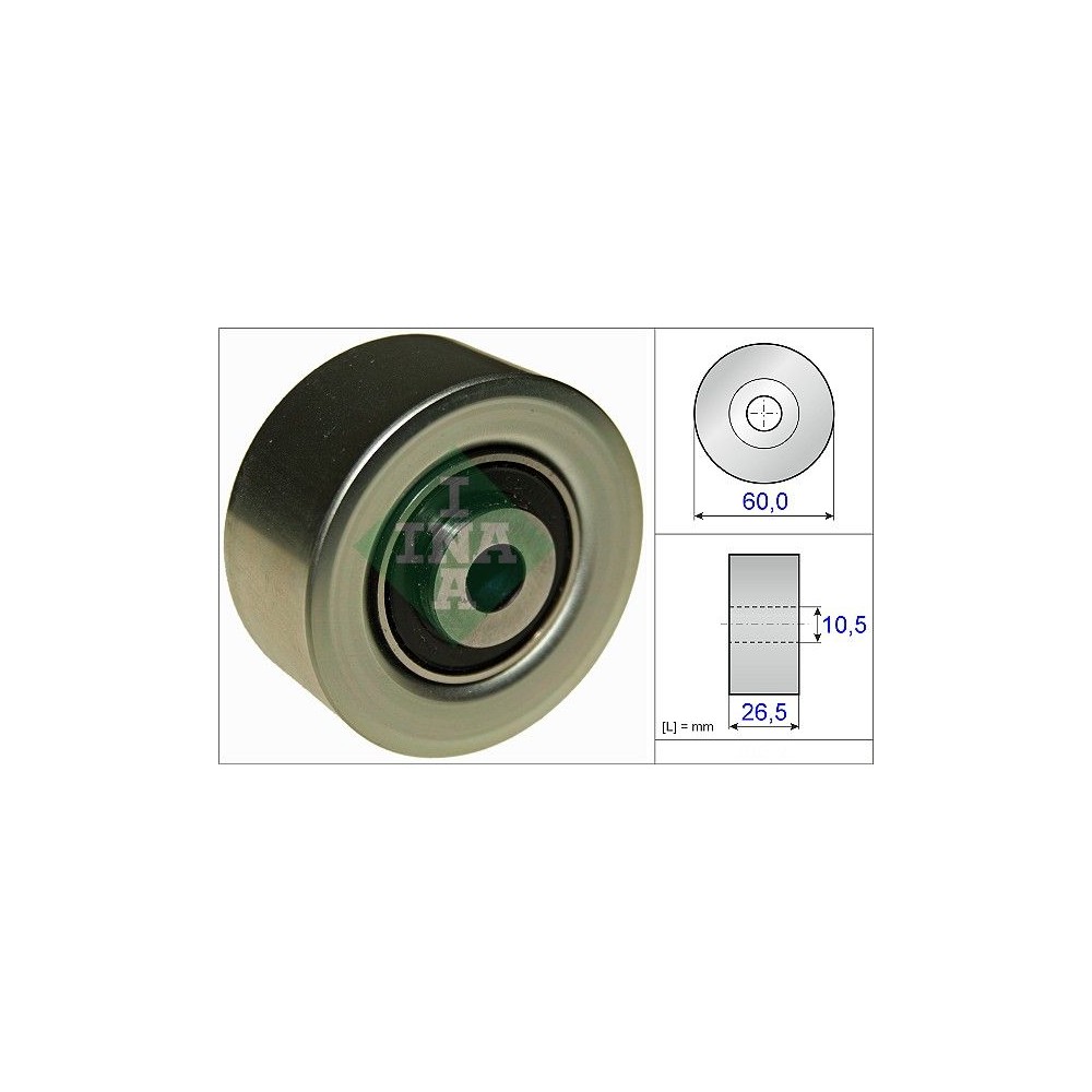 INA Umlenk-Führungsrolle, Keilrippenriemen 532056110