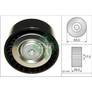 INA Umlenk-Führungsrolle, Keilrippenriemen 532057110