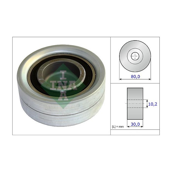 INA Umlenk-Führungsrolle, Zahnriemen 532058210