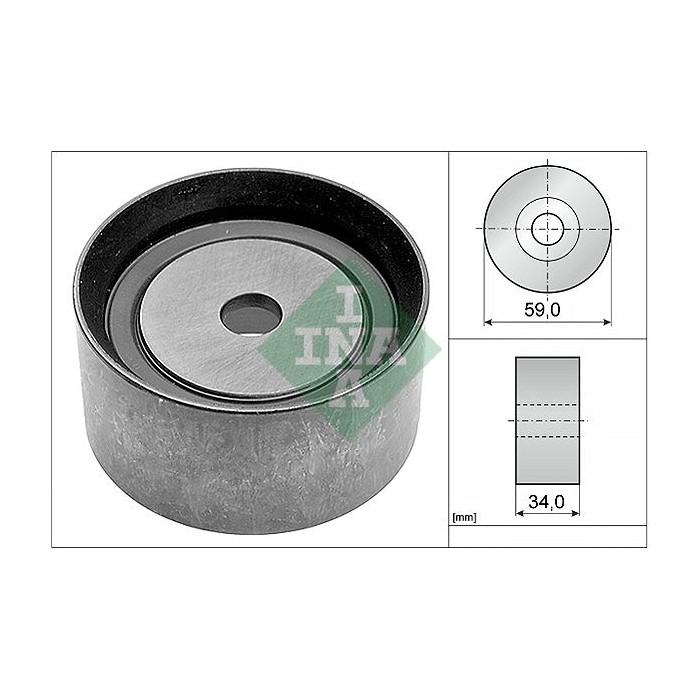 INA Umlenk-Führungsrolle, Zahnriemen 532058610