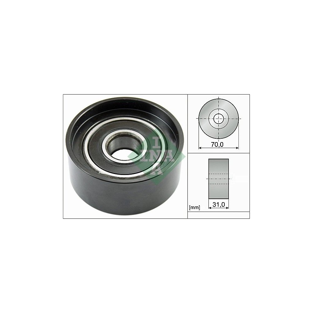 INA Umlenk-Führungsrolle, Keilrippenriemen 532058810