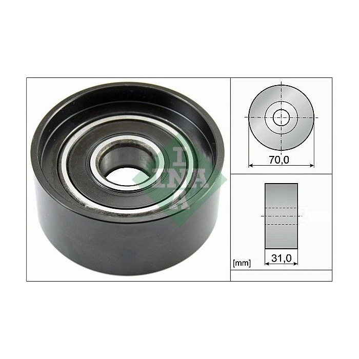 INA Umlenk-Führungsrolle, Keilrippenriemen 532058810