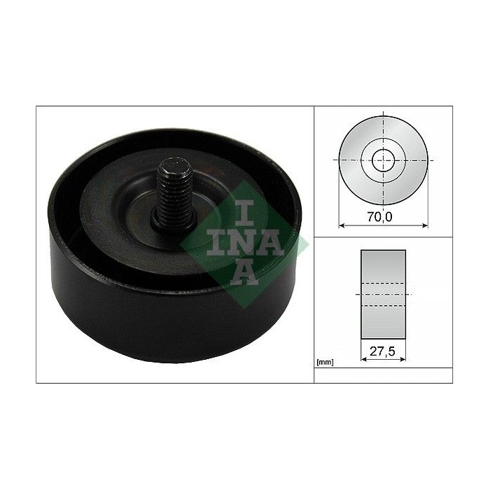 INA Umlenk-Führungsrolle, Keilrippenriemen 532060610