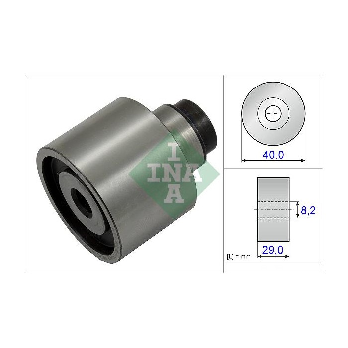 INA Umlenk-Führungsrolle, Zahnriemen 532062310