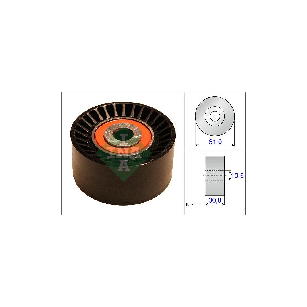 INA Umlenk-Führungsrolle, Zahnriemen 532062410