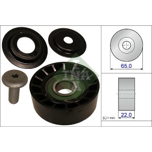 INA Umlenk-Führungsrolle, Keilrippenriemen 532063910