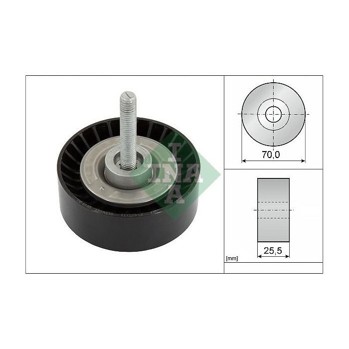 INA Umlenk-Führungsrolle, Keilrippenriemen 532065210