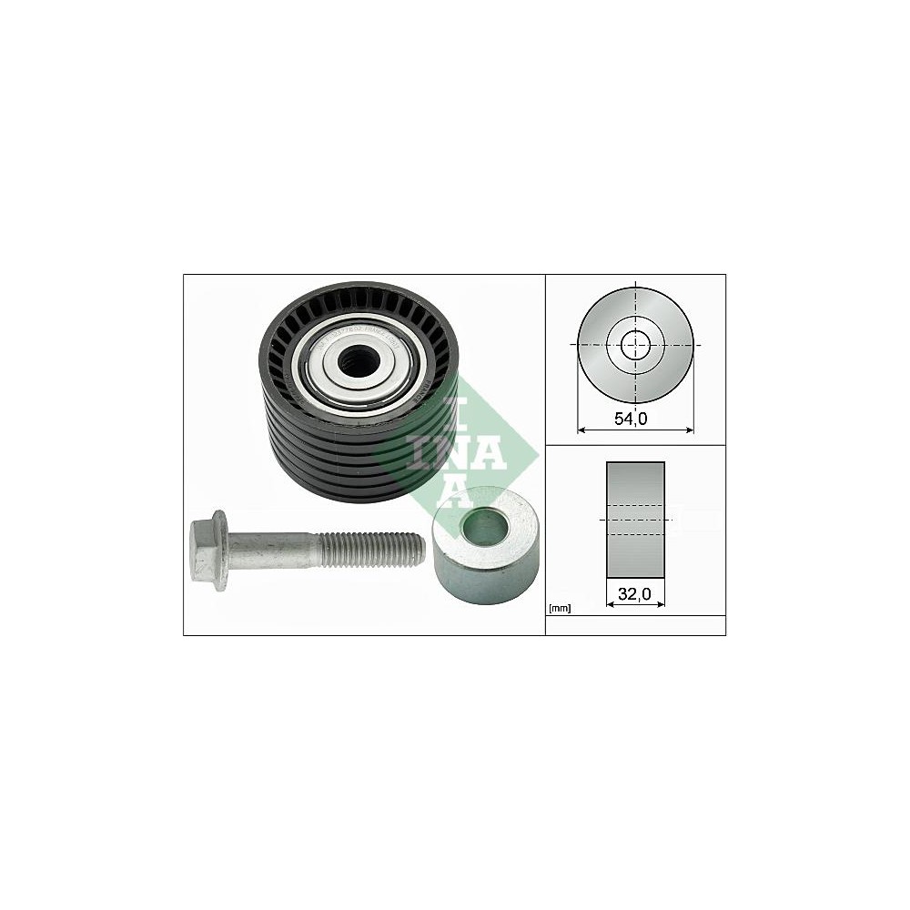 INA Umlenk-Führungsrolle, Zahnriemen 532065410