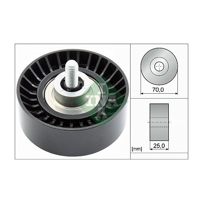 INA Umlenk-Führungsrolle, Keilrippenriemen 532065510