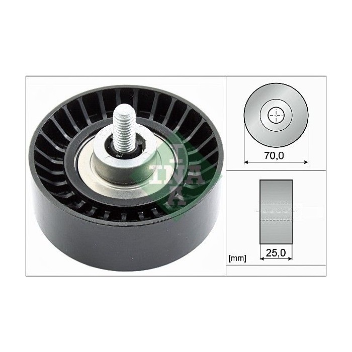 INA Umlenk-Führungsrolle, Keilrippenriemen 532065510