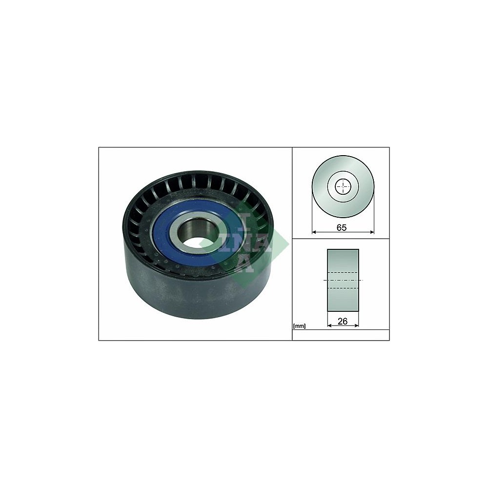 INA Umlenk-Führungsrolle, Keilrippenriemen 532066610