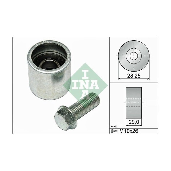 INA Umlenk-Führungsrolle, Zahnriemen 532071410