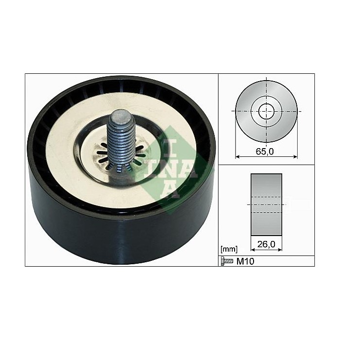 INA Umlenk-Führungsrolle, Keilrippenriemen 532073610