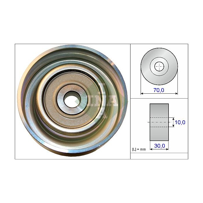 INA Umlenk-Führungsrolle, Keilrippenriemen 532073810