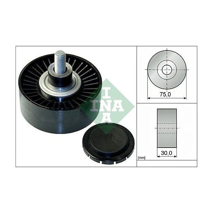 INA Umlenk-Führungsrolle, Keilrippenriemen 532075110