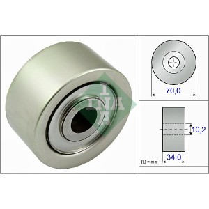INA Umlenk-Führungsrolle, Keilrippenriemen 532077810