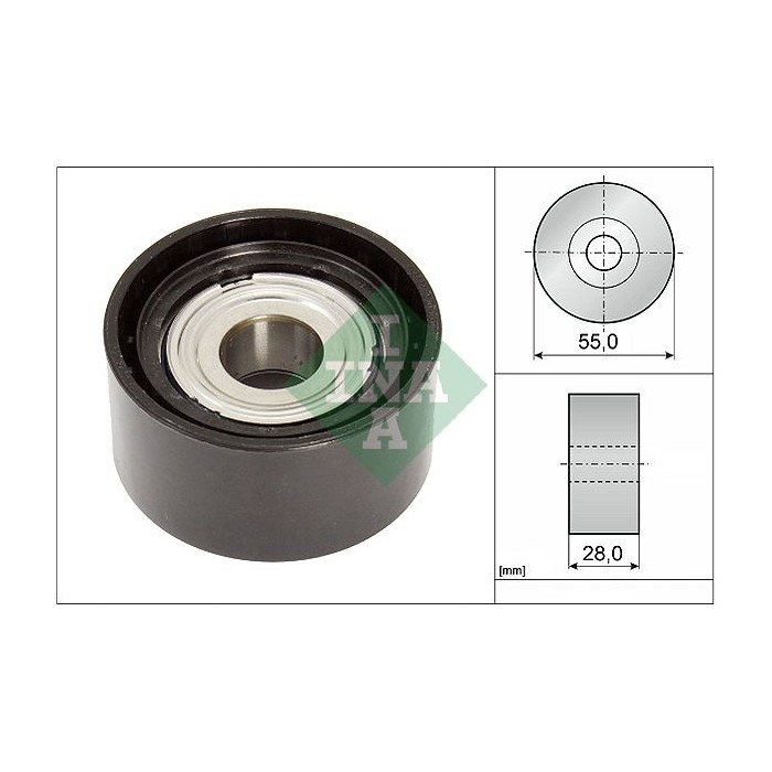 INA Umlenk-Führungsrolle, Keilrippenriemen 532085310