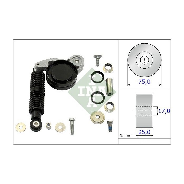 INA Reparatursatz, Spannarm-Keilrippenriemen 533011810