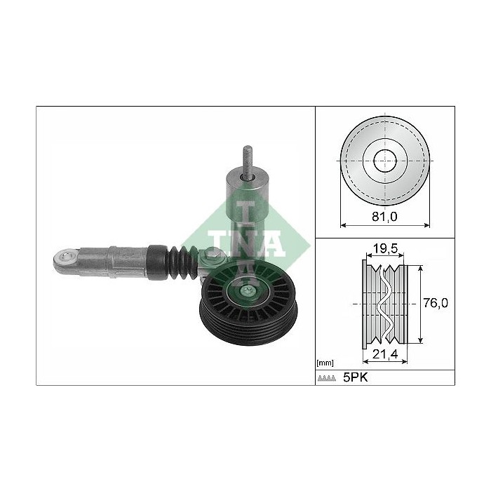 INA Spannarm, Keilrippenriemen 534001410