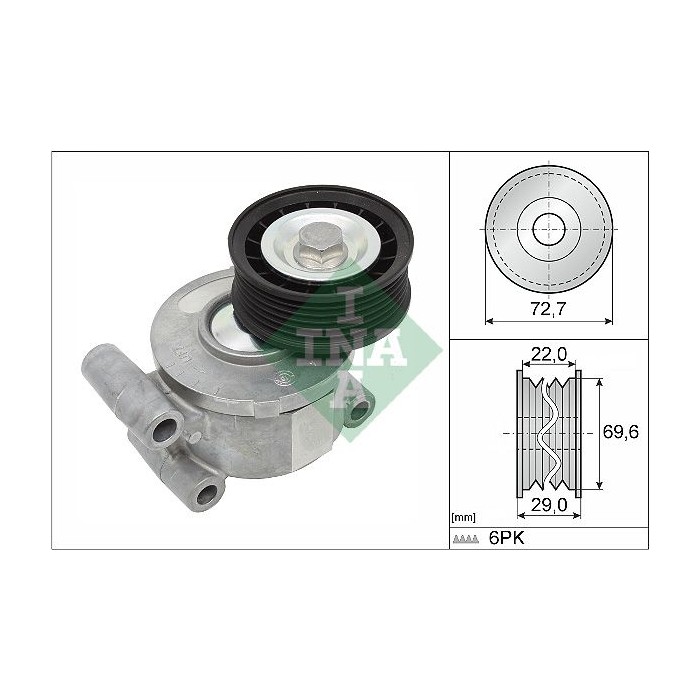 INA Spannarm, Keilrippenriemen 534024910