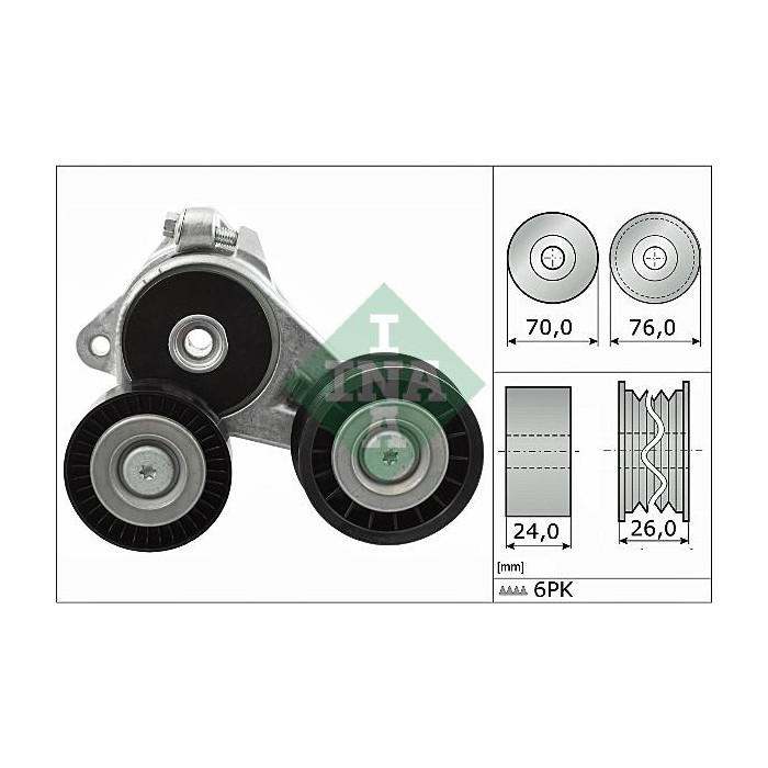 INA Spannarm, Keilrippenriemen 534030910