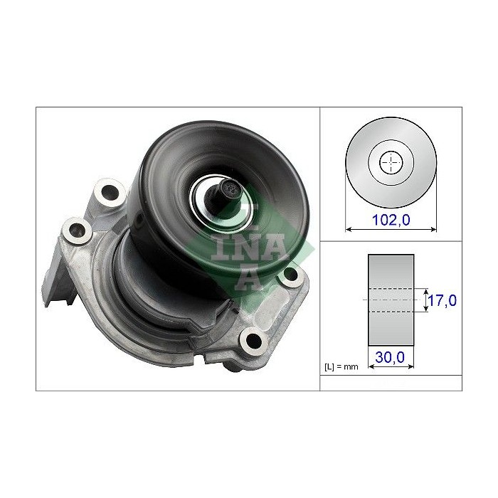 INA Spannarm, Keilrippenriemen 534035010