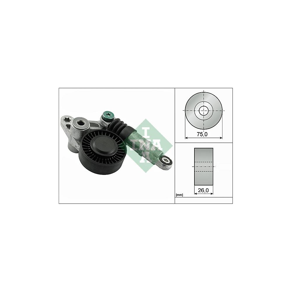 INA Spannarm, Keilrippenriemen 534035610