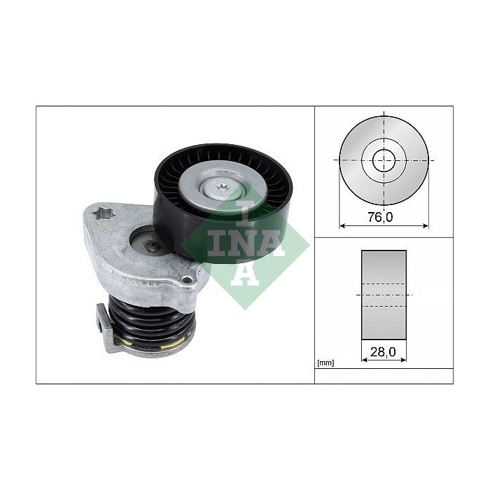 INA Spannarm, Keilrippenriemen 534037010