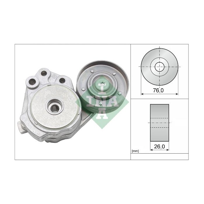 INA Spannarm, Keilrippenriemen 534037410