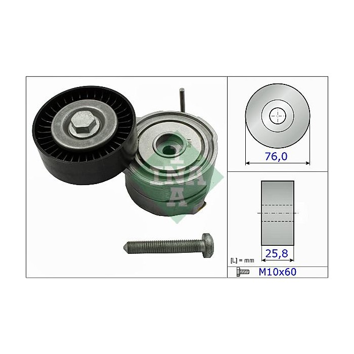 INA Spannarm, Keilrippenriemen 534037510