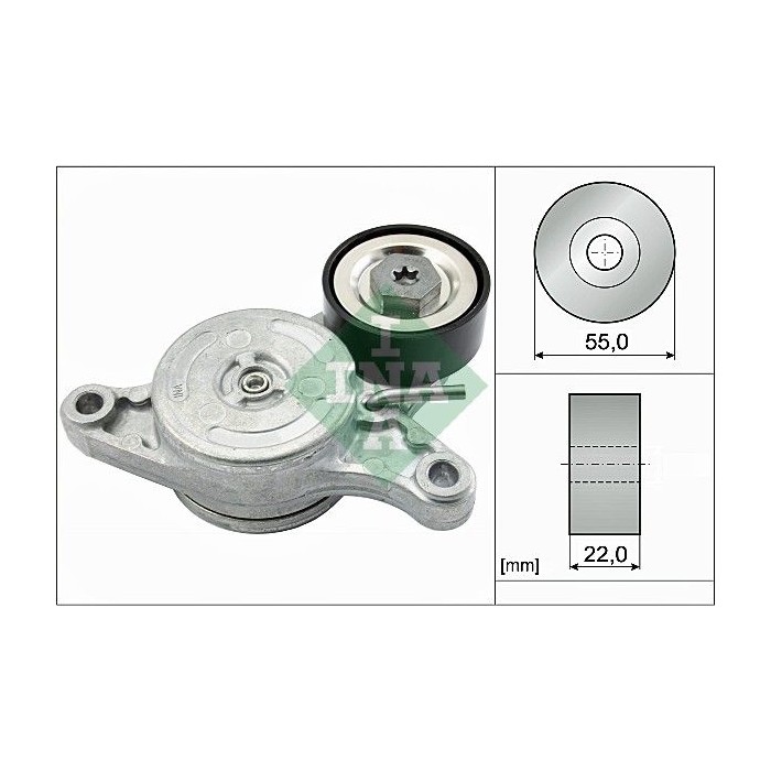 INA Spannarm, Keilrippenriemen 534042010