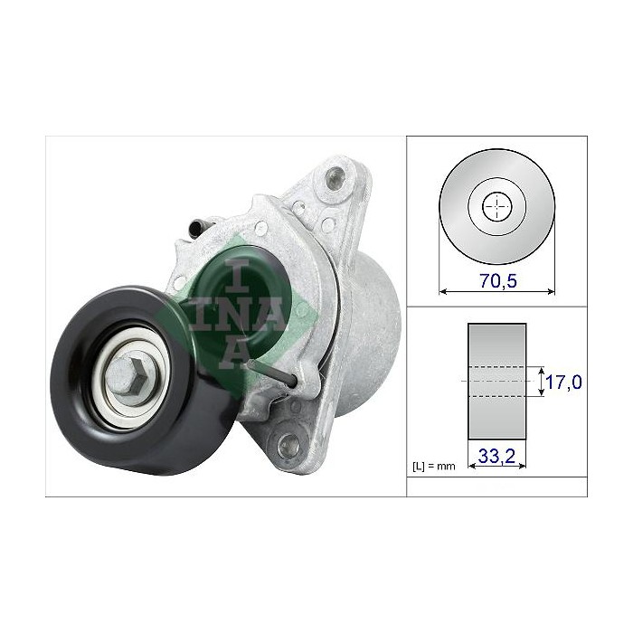 INA Spannarm, Keilrippenriemen 534043510