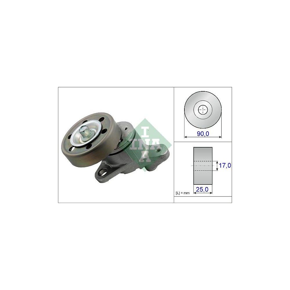 INA Spannarm, Keilrippenriemen 534043710