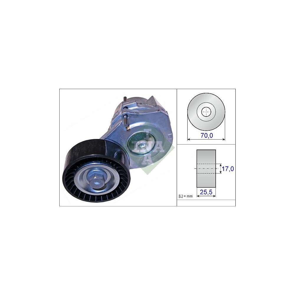 INA Spannarm, Keilrippenriemen 534043810