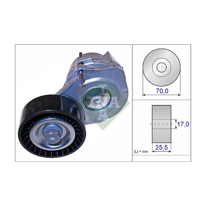 INA Spannarm, Keilrippenriemen 534043810