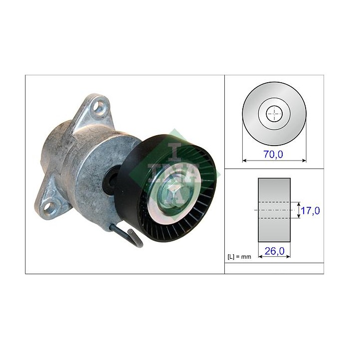 INA Spannarm, Keilrippenriemen 534043910