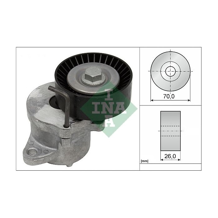 INA Spannarm, Keilrippenriemen 534043910