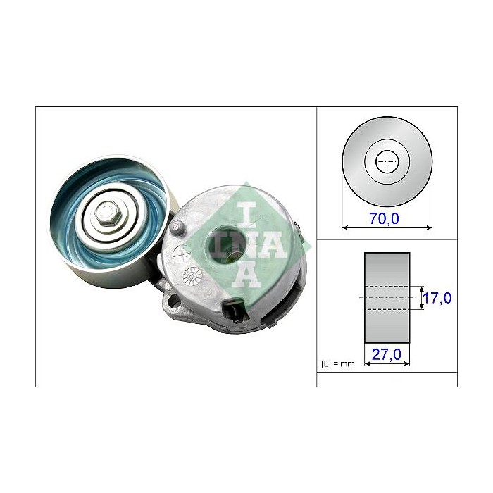 INA Spannarm, Keilrippenriemen 534044210