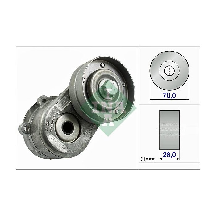 INA Spannarm, Keilrippenriemen 534044810