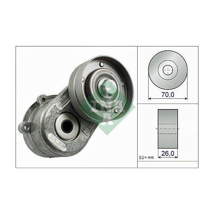 INA Spannarm, Keilrippenriemen 534044810