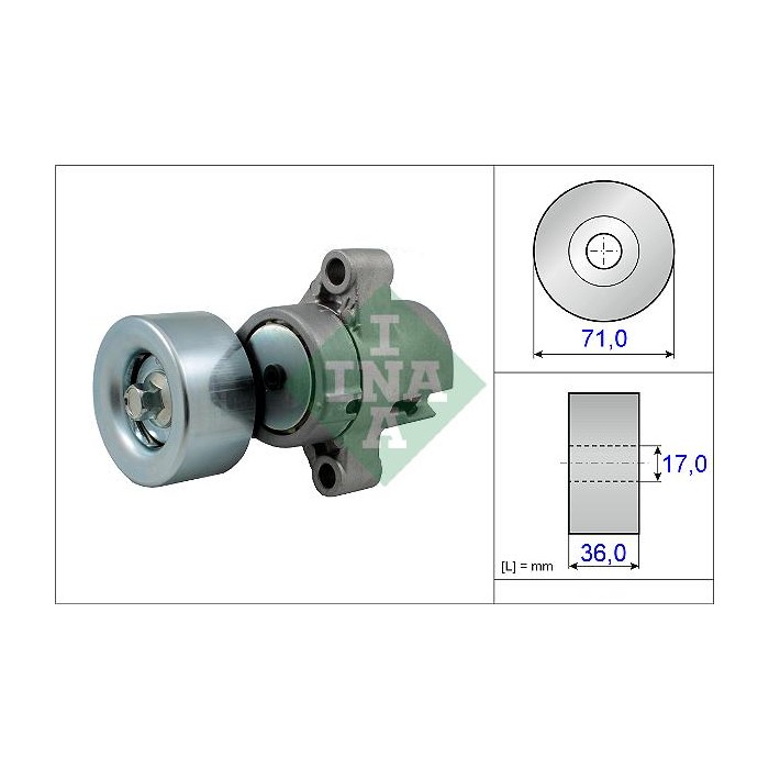 INA Spannarm, Keilrippenriemen 534045310