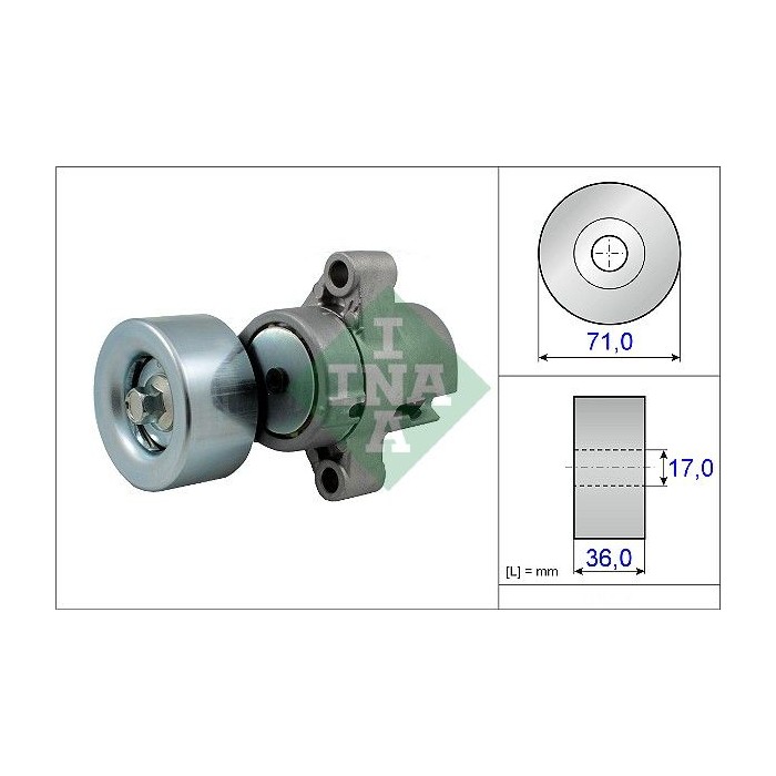 INA Spannarm, Keilrippenriemen 534045310