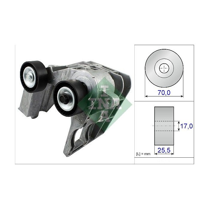 INA Spannarm, Keilrippenriemen 534046710