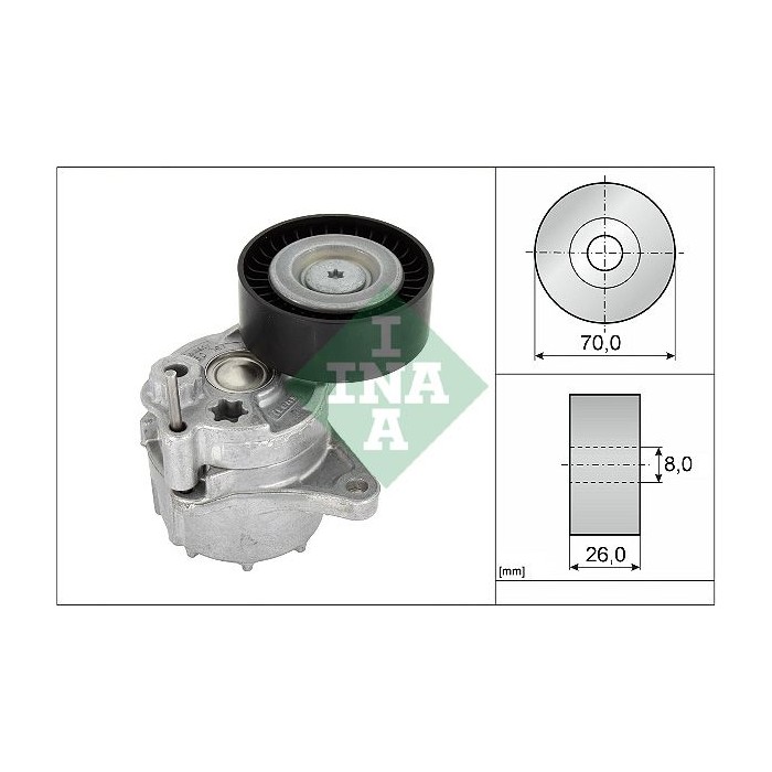 INA Spannarm, Keilrippenriemen 534048110