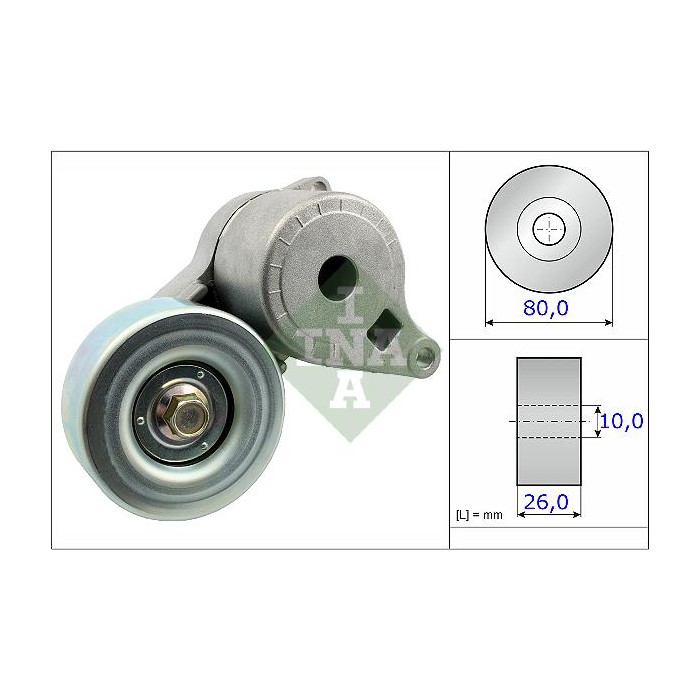 INA Spannarm, Keilrippenriemen 534050910