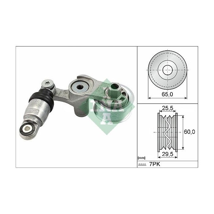 INA Spannarm, Keilrippenriemen 534058610